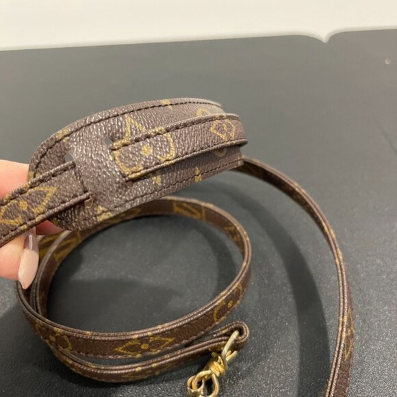 Louis Vuitton Bag Strap with Shoulder Pad in Monogram Coated Canvas (116602-2) - Picture 2 of 4